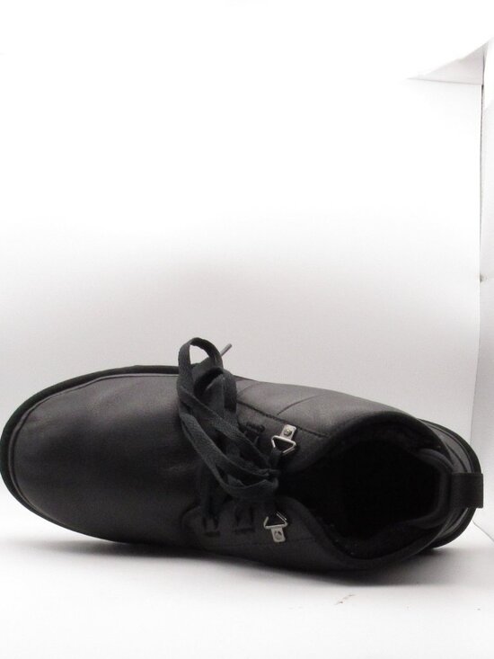 UGG Neumel FT Black Chukka Boot in Black Leather Excellent Cond 1144012 main image 10